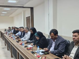 برگزاری جلسه کمیته برنامهریزی شهرستان نرماشیر با حضور فرماندار و مسئولان