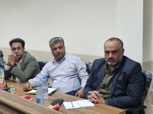 برگزاری جلسه کمیته برنامهریزی شهرستان نرماشیر با حضور فرماندار و مسئولان