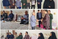 جامعه ورزش نرماشیر با خانواده شهید ورزشکار خدادوست دیدار کردند